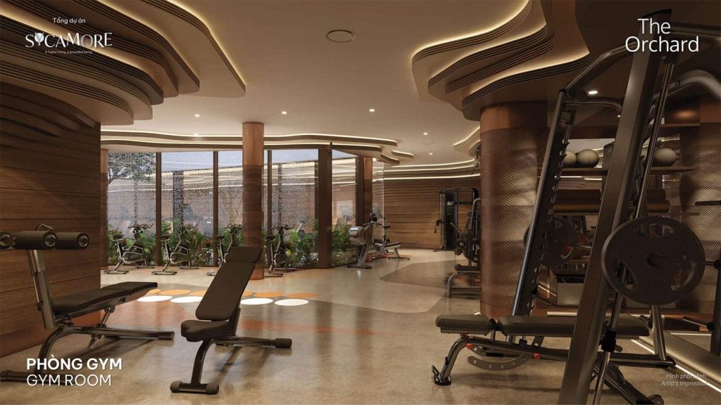 Phòng tập Gym tại The Fullton Ocean Park 3